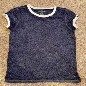 American Eagle Short Sleeve Crop Top